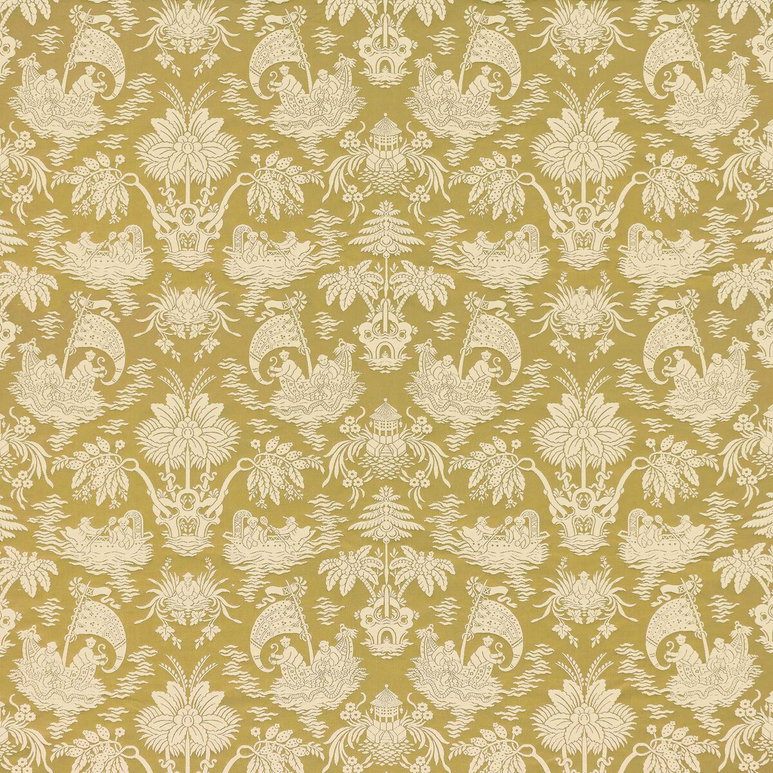 Gastón y Daniela Guangxu Amarillo Fabric