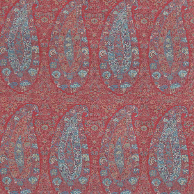 Gast&#243;n y Daniela Tesorero Rojo/Azul Fabric