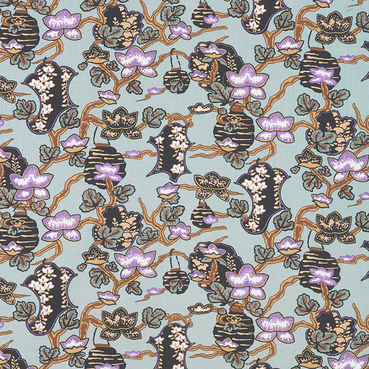 Gastón y Daniela Maria Fondo Agua/Lavanda Fabric