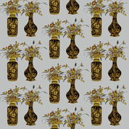 Gaston y Daniela Casilda Plata Fabric