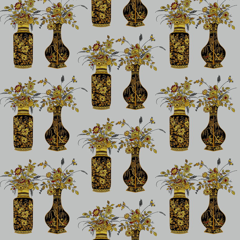Gastón y Daniela Casilda Plata Fabric