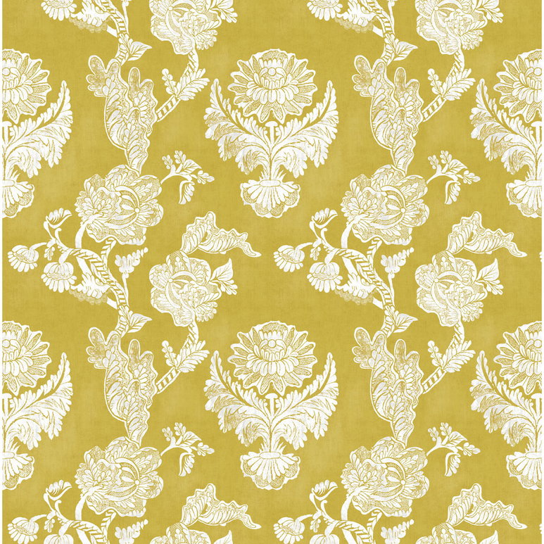 Gastón y Daniela Chitina Amarillo Fabric