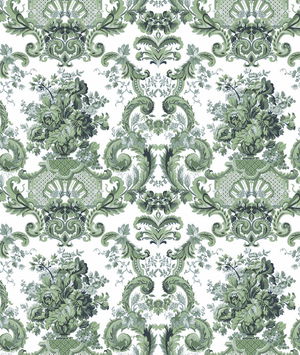 Gastón y Daniela San Ildefonso Verde Fabric