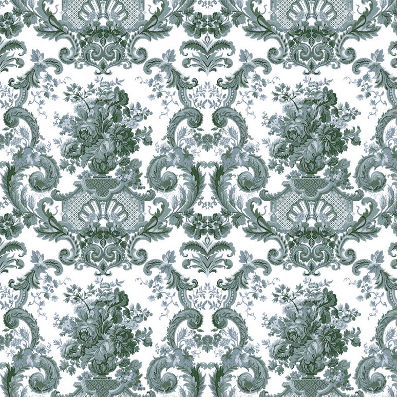 Gastón y Daniela San Ildefonso Azul Fabric