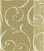Seabrook Designs Notting Hill Gold & Off-White Wallpaper
