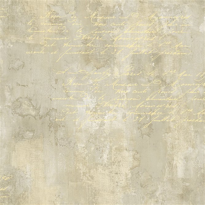 Seabrook Designs Hampstead Texture Tan &amp; Metallic Gold Wallpaper