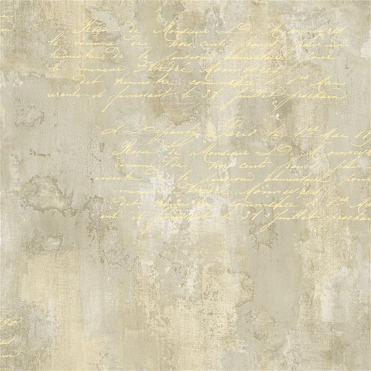 Seabrook Designs Hampstead Texture Tan & Metallic Gold Wallpaper