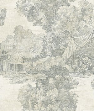 西布鲁克设计的伦诺克斯山风景灰色墙纸