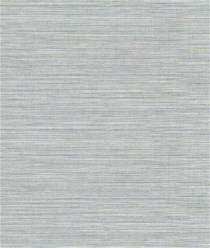 Seabrook Designs Peachtree Grass Metallic Gray Wallpaper