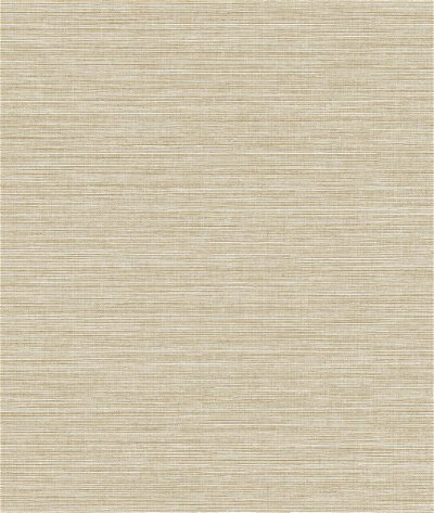 Seabrook Designs Peachtree Grass Gold & Off-White Wallpaper