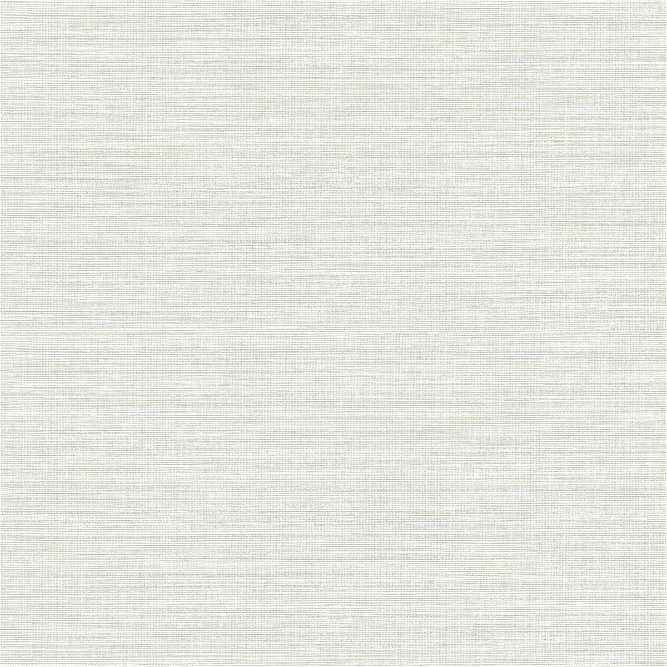 Seabrook Designs Peachtree Grass Light Gray &amp; Off-White Wallpaper