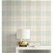 Seabrook Designs Newcastle Plaid Light Teal &amp; Off-White Wallpaper thumbnail image 2 of 2