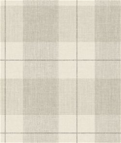 Seabrook Designs Newcastle Plaid Taupe & Gray Wallpaper