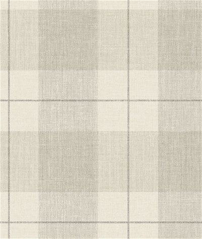 Seabrook Designs Newcastle Plaid Taupe & Gray Wallpaper