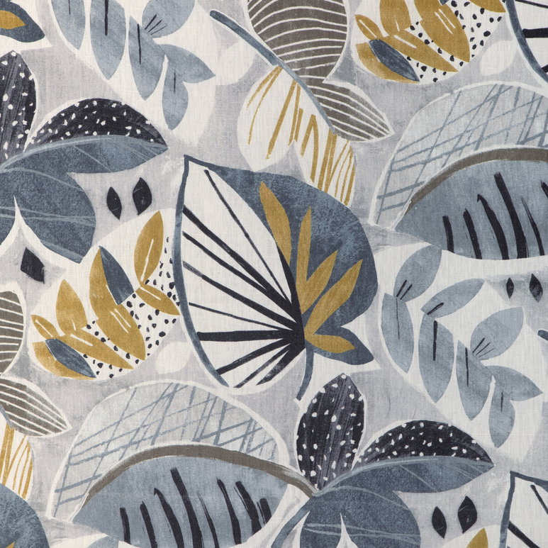 Kravet Leaf-A-Lot Nickel Fabric