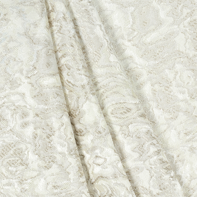 Le Krisel 118" Jacquard Pearl Fabric image 2 of 2