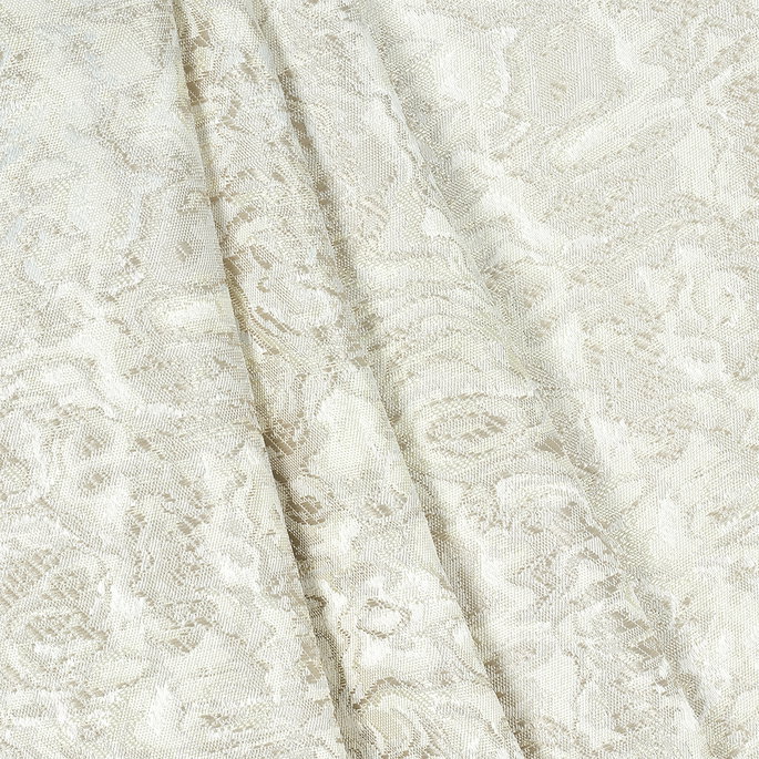 Le Krisel 118" Jacquard Pearl Fabric image 2 of 2
