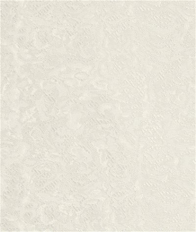 Le Krisel 118 inch Jacquard Pure White Fabric