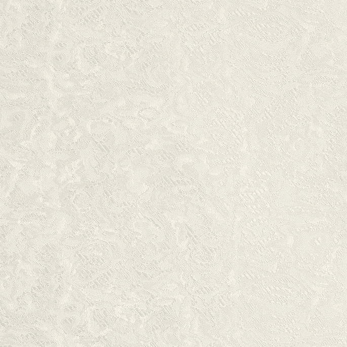 Le Krisel 118" Jacquard Pure White Fabric image 1 of 2