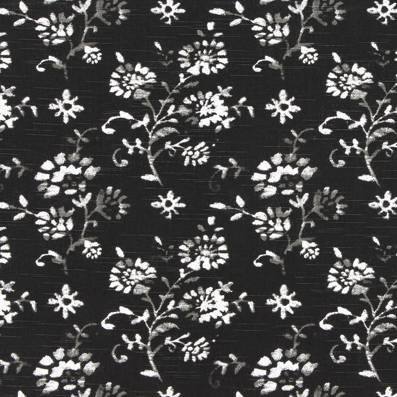 Premier Prints Lenore Raven Slub Fabric