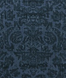 Ralph Lauren Grantham Velvet Damask Navy Fabric