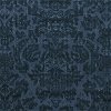 Ralph Lauren Grantham Velvet Damask Navy Fabric - Image 1