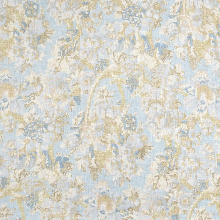 Ralph Lauren Gardiners Bay Flora Seaglass Fabric