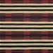 Ralph Lauren Dinetah Stripe Raveled Red Fabric thumbnail image 1 of 5