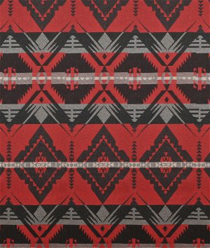 Ralph Lauren Blackstone River Blanket Cochineal Red Fabric
