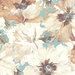Seabrook Designs Cecita Terra Cotta & Teal Wallpaper