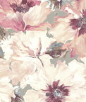 Seabrook Designs Cecita Blush & Greige Wallpaper