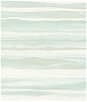 Seabrook Designs Kentmere Waves Teal & Off-White Wallpaper