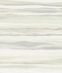 Seabrook Designs Kentmere Waves Light Greige & Off-White Wallpaper