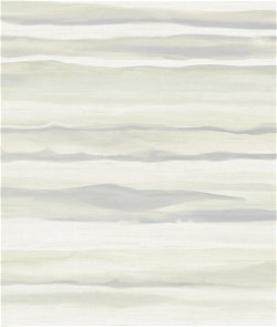 Seabrook Designs Kentmere Waves Light Greige & Off-White Wallpaper