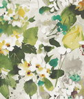 Seabrook Designs Chambon Moss Green & Gray Wallpaper