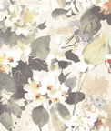 Seabrook Designs Chambon Charcoal & Tan Wallpaper