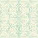 Seabrook Designs Chambon Ogee Seafoam & Linen Wallpaper
