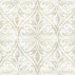 Seabrook Designs Chambon Ogee Light Beige & Off-White Wallpaper