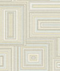 Seabrook Designs Attersee Squares Tan & Beige Wallpaper