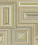 Seabrook Designs Attersee Squares Lime Green & Oat Wallpaper
