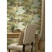 Seabrook Designs Attersee Carmel &amp; Turquoise Wallpaper thumbnail image 2 of 2