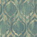 Seabrook Designs Old Danube Ogee Teal & Gold Wallpaper