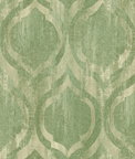 Seabrook Designs Old Danube Ogee Olive & Gold Wallpaper