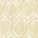 Seabrook Designs Old Danube Ogee Gold & Off-White Wallpaper