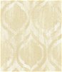 Seabrook Designs Old Danube Ogee Gold & Off-White Wallpaper