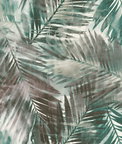 Seabrook Designs Kentmere Teal & Seaweed Wallpaper