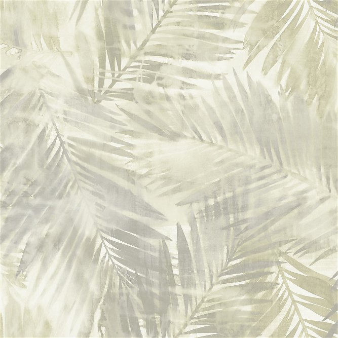 Seabrook Designs Kentmere Gray &amp; Off-White Wallpaper