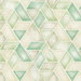 Seabrook Designs Kentmere Geo Mint & Off-White Wallpaper