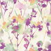 Seabrook Designs Faravel Purple & Mint Wallpaper