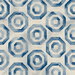 Seabrook Designs Faravel Geo Prussian Blue & Off-White Wallpaper